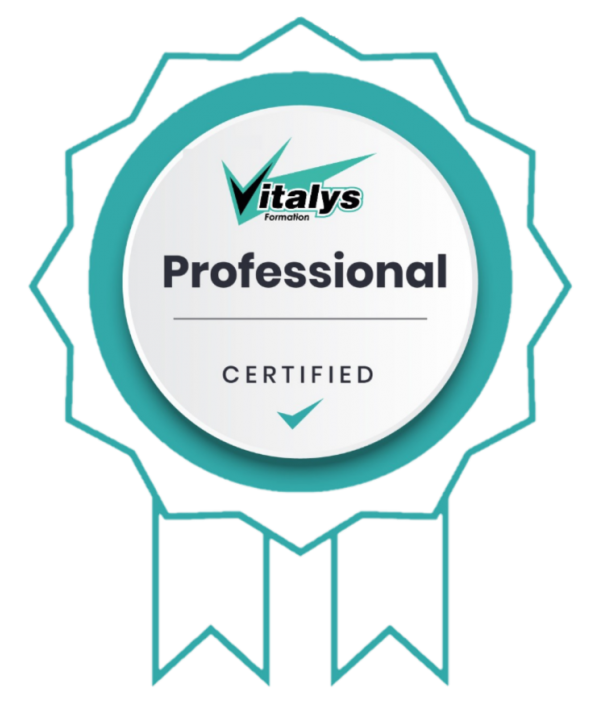 Formation certifiante Vitalys niveau classique